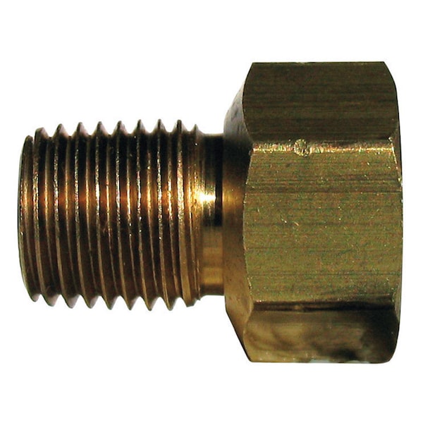 Jmf JMF Company 1/4 in. Flare X 1/8 in. D Male Brass Inverted Flare Adapter 4213260 - main
